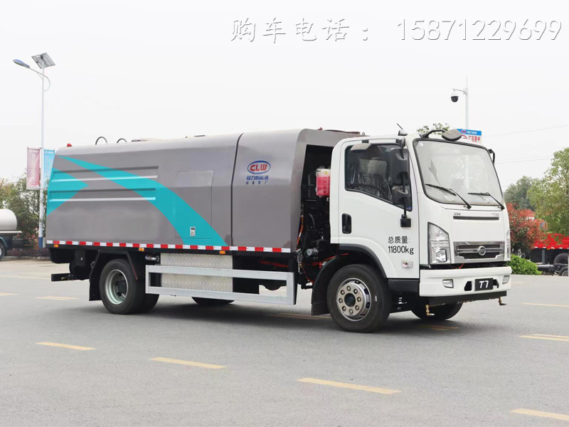 比亞迪T7純電動護(hù)欄清洗車 5m3