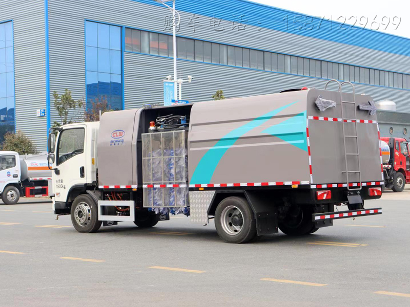 比亞迪T7純電動護(hù)欄清洗車 5m3