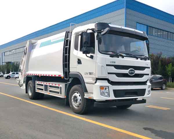 比亞迪T8純電動(dòng)壓縮式垃圾車(chē) 12方